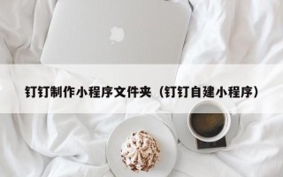 徐州钉钉制作小程序文件夹（钉钉自建小程序）